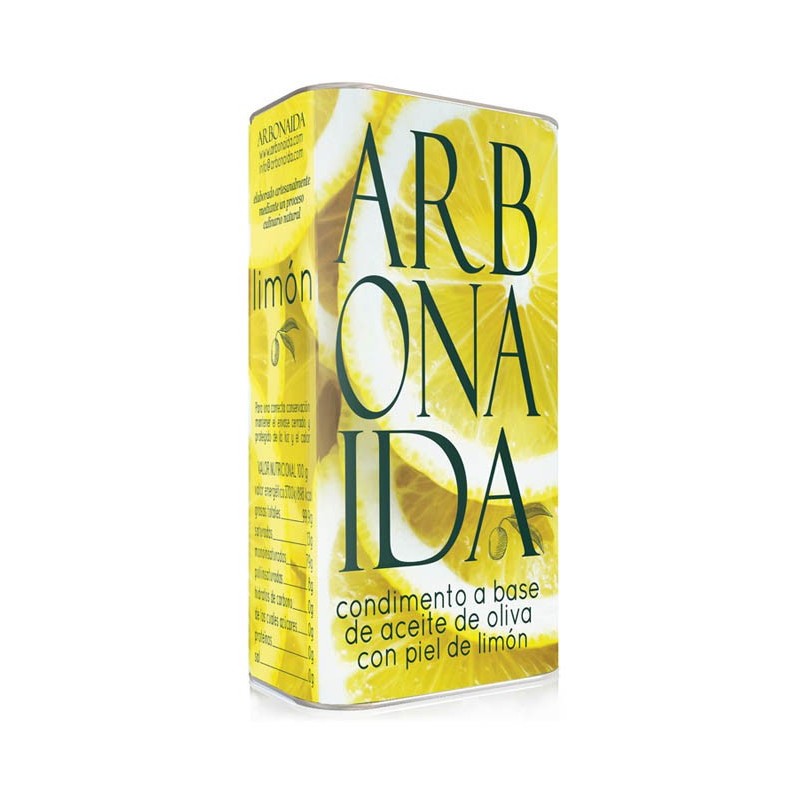 Comprar Arbonaida AOVE condimentado con cliantro y chili lata 250ml en Ronda Gourmet