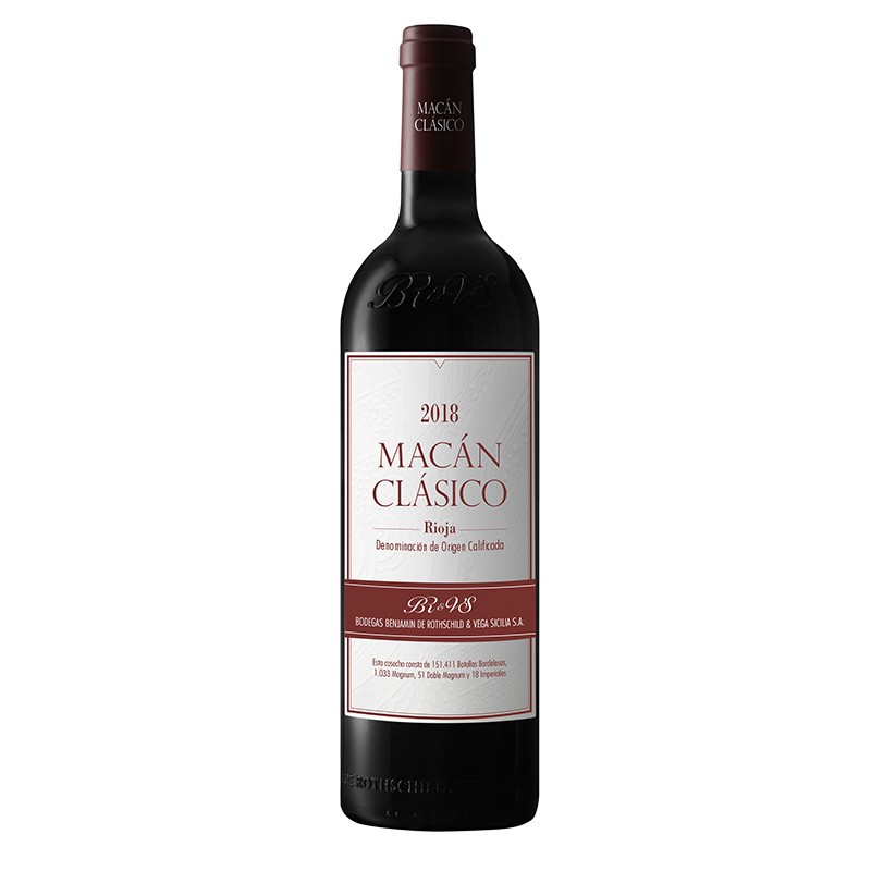 Vino Rioja Macan clásico en Ronda Gourmet