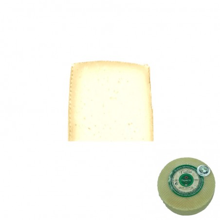 Pajarete Queso semicurado de cabra cuarto grande 400gr