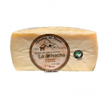La Covacha medio queso curado de cabra payoya