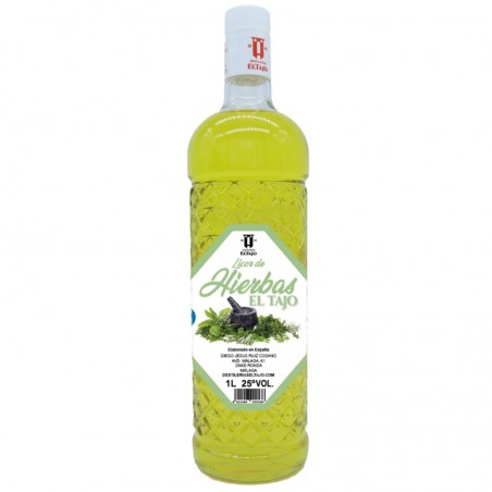 Destilerias El Tajo licor de hierbas 1l.