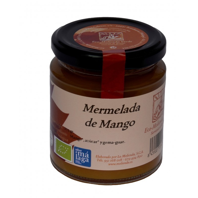 Comprar La Molienda Mermelada ecológica de mango en Ronda Gourmet