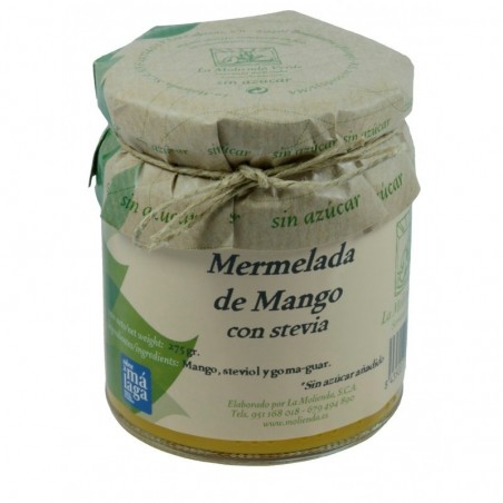 La Molienda Mermelada de mango (Sin azúcar) 275 gr