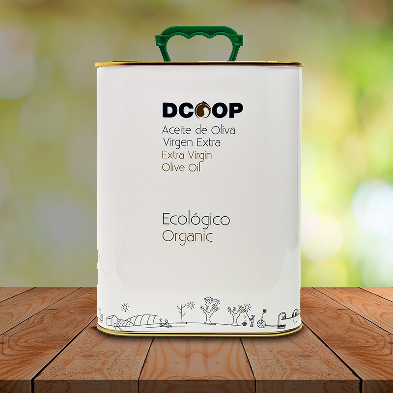 Comprar AOVE DCOOP Ecológico Organic lata de 3 litros en Ronda Gourmet