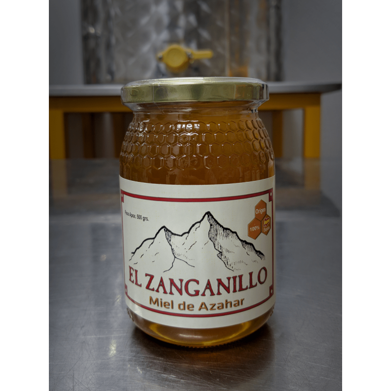 Comprar El Zanganillo miel de azahar 500gr en Ronda Gourmet