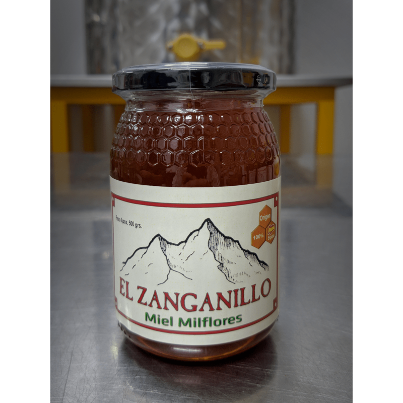 Comprar El Zanganillo miel mil flores 500 gr en Ronda Gourmet