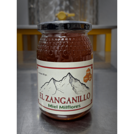 Comprar El Zanganillo miel mil flores 500 gr en Ronda Gourmet