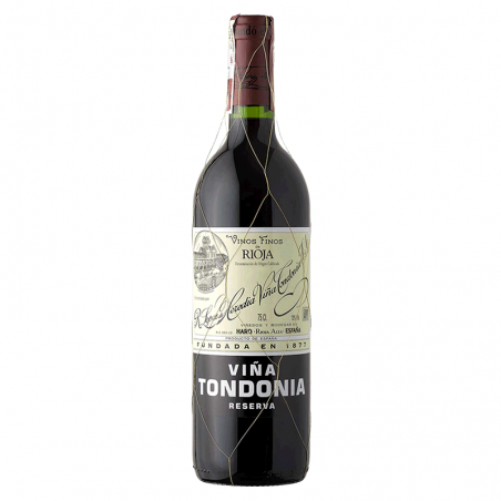Vino Rioja Viña Tondonia reserva 2004 en Ronda Gourmet