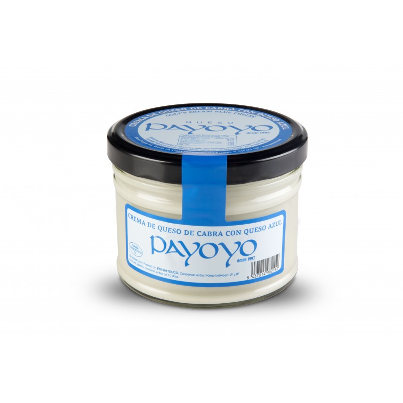 Queso de Ronda Payoyo crema de queso de cabra con queso azul 420gr en Ronda Gourmet
