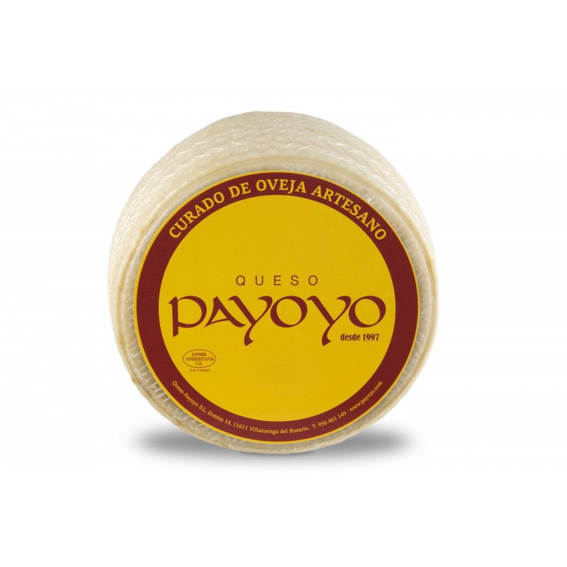Queso de Ronda Payoyo queso curado de oveja entero en Ronda Gourmet